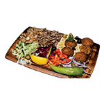 6. Mix Shawarma With Falafel 