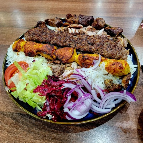 Served at Original Shawarma in Paisley