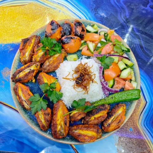 wings Served at Original Shawarma in Paisley