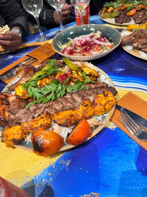 kebab Served at Original Shawarma in Paisley 